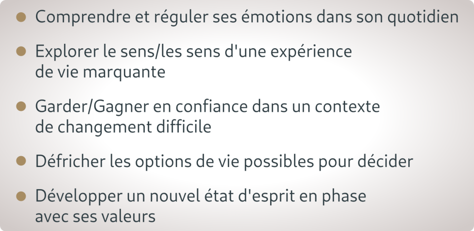 COACHING DE VIE - QUÊTE DE SENS